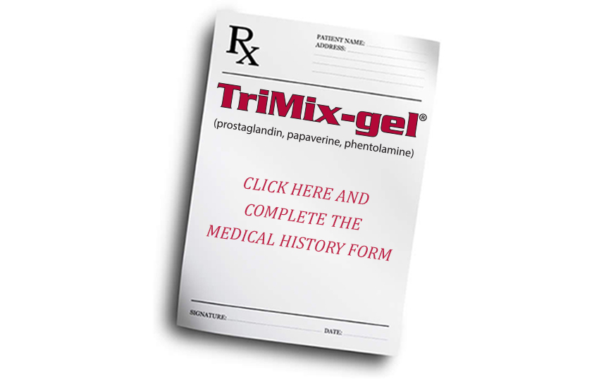 TriMix-gel® ED Medication Treatment | Erectile Dysfunction Treatment Gel